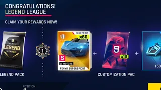 Asphalt 9 Claiming Top 1 Multiplayer Rewards In Slipstream (ft. ghost)