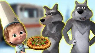 Masha and the Bear Pizzeria - Make the Best Homemade Pizza for Your Friends! | Masha Games 15