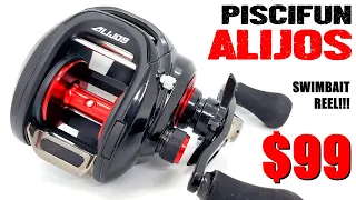 Piscifun ALIJOS... Your FIRST swimbait reel! only $99, the BIGGEST BARGAIN ever!