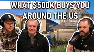 What $500,000 Buys You Around The US REACTION | OFFICE BLOKES REACT!!