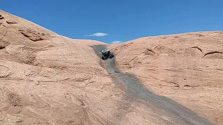 Rock Crawler on The Escalator Moab UT