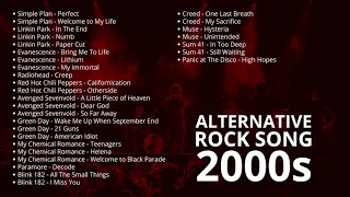 All Time Favorite Alternative Rock Songs| Hoobastank,Lifehouse,Foo Fighters,3 Doors Down,Creed