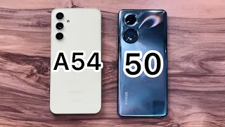 Samsung Galaxy A54 vs Honor 50