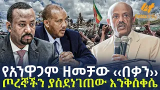 Ethiopia - የአንዋጋም ዘመቻው ‹‹በቃን››  ጦረኞችን ያስደነገጠው እንቅስቀሴ