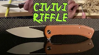 Civivi Riffle Full Review and Testing | “This is why I Like 14c28n Steel” #EDC