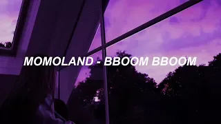 MOMOLAND (모모랜드) - BBoom BBoom (뿜뿜) Easy Lyrics