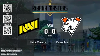 Natus Vincere vs. Virtus.pro - Riyadh Masters 2024: Eastern Europe Closed Qualifier - BO3 @4liver