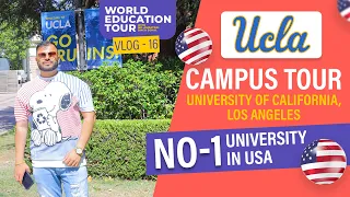 University of California Los Angeles (UCLA) Campus Tour | which is the best university in USA?
