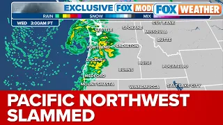 Bomb Cyclone Bringing Heavy Rain To Pacific Northwest, Could Lead To Dangerous Debris Flow