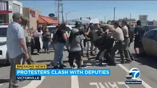 Video of brawl in Victorville in which deputy reportedly slams teen girl to ground sparks outrage