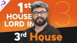 [1 IN 3] 1st house Lord in 3rd House in Vedic Astrology by Punneit