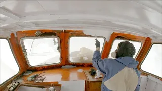 Heavy Interior Works on our Steel Boat - Week 28 - Vintage Yacht Restoration Vlog