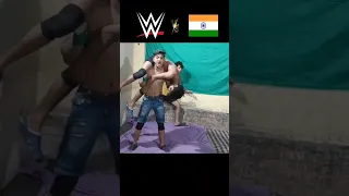 WWE India 🇮🇳 vs WWE | John Cena vs The Rock #short #viralshorts