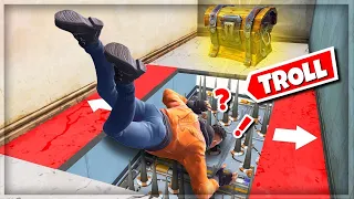 ❌ Spróbuj nie *ZGINĄĆ* w "TROLL ESCAPE ROOM" - Fortnite