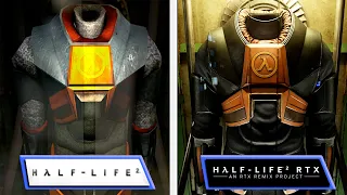 Half-Life 2 RTX | Early Graphics Trailer Comparison | Original vs Remake