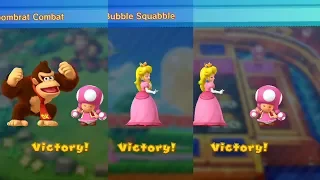 Mario Party 10 - Haunted Trail (Master Difficulty) Toadette, Mario, Peach, Donkey Kong #78