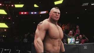 BROCK LESNAR ENTRANCE | WWE 2K20