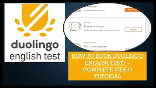 How to Book Online Duolingo English Test | Step by Step Process of Buying Duolingo English Test