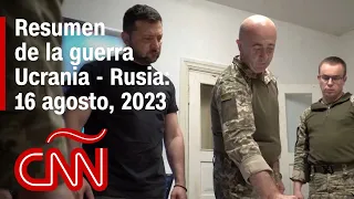 Resumen en video de la guerra Ucrania - Rusia: 16 de agosto de 2023