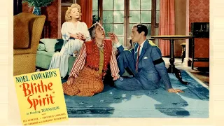 Blithe Spirit (1945) Funny Ghost Comedy Original Trailer