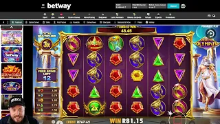 Playing Gates of Olympus on Betway