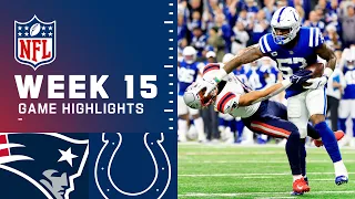 Patriots vs. Colts Week 15 Highlights | NFL 2021