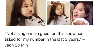 Jeon So min vents to twice about male guest in runningman