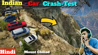 Indian cars vs mount chiliad crash test in GTA 5