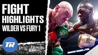 Wilder vs Fury 1 FIGHT HIGHLIGHTS | Wilder vs Fury 2