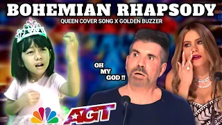 Golden Buzzer | Bohemian Rhapsody (QUEEN) cover from Una The jury Shocked with Her Beautiful Voice