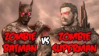 Injustice: Gods Among Us - Zombie Batman Beyond vs Zombie Superman Red Son TRUE-HD QUALITY
