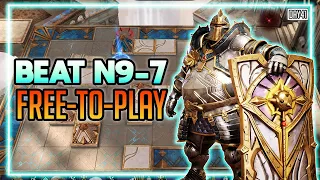 DEFEAT Normal Campaign 9-7 - Best Free-To-Play Strategy ⁂ DAY 41 F2P ⁂ Watcher of Realms