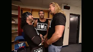 WWE RAW 4/22/2002 The NWO and Ric Flair Backstage