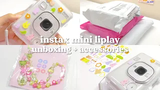 🎞☁️ instax mini liplay unboxing (+ accessories)