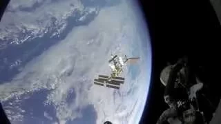 Soyuz Docking with ISS - Blue Danube Waltz