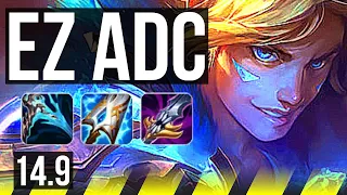 EZREAL & Neeko vs JHIN & Azir (ADC) | 11 solo kills, 49k DMG, Legendary, 20/6/10 | KR Diamond | 14.9