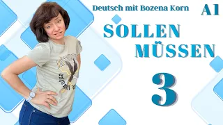 3 🇩🇪  sollen VS müssen, Grammatik A1