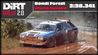 Dirt Rally 2.0. Bondi Forest World Record on Lancia Delta S4.