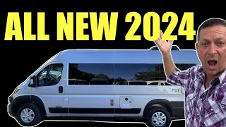 EURO INTERIOR! New 2024 Roadtrek Play on Promaster 3500 chassis