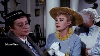 Mary Poppins 1964 Movie Scene