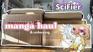 SciFier manga haul & unboxing 🫧 | [30+ volumes] 10% off using LYDDIEREADS ✨