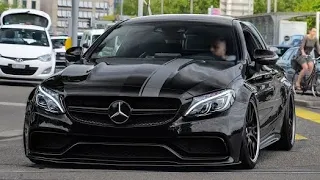 BEST of MERCEDES-BENZ C63 AMG in ZÜRICH!