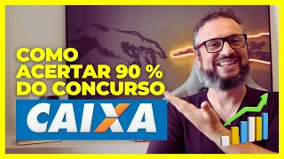 Concurso da CAIXA 2024 - Como Acertar 90% da Prova da  CAIXA (CEF 2024)