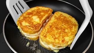 The best and fastest breakfast in 5 minutes! Delicious sandwiches, I cook them every morning