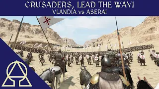 Crusader King Does As Crusader Kings Do - Vlandia vs Aserai (Modded) - Mount and Blade II Bannerlord