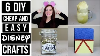 CHEAP AND EASY DISNEY DIY CRAFT IDEAS #2 | PINTEREST INSPIRED