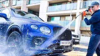 Day in the Life of a Luxury Car Cleaner in Europe