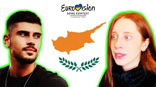 LET'S REACT TO THE CYPRUS' SONG FOR EUROVISION 2023 // ANDREW LAMBROU "BREAK A BROKEN HEART"