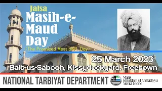 Jalsa Masih-e-Maud Day