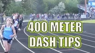 400 Meter Dash Tips - The 1/4 Mile Race